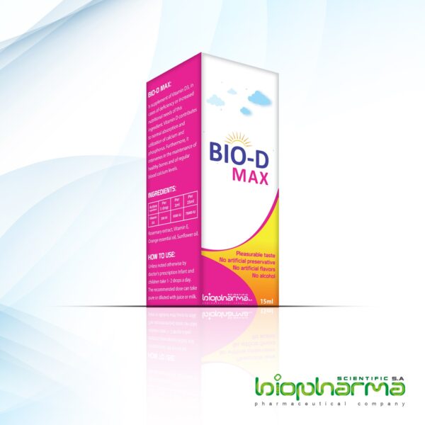 BIO-D Max (Drops) (Vit. D3 200IU/1drop)